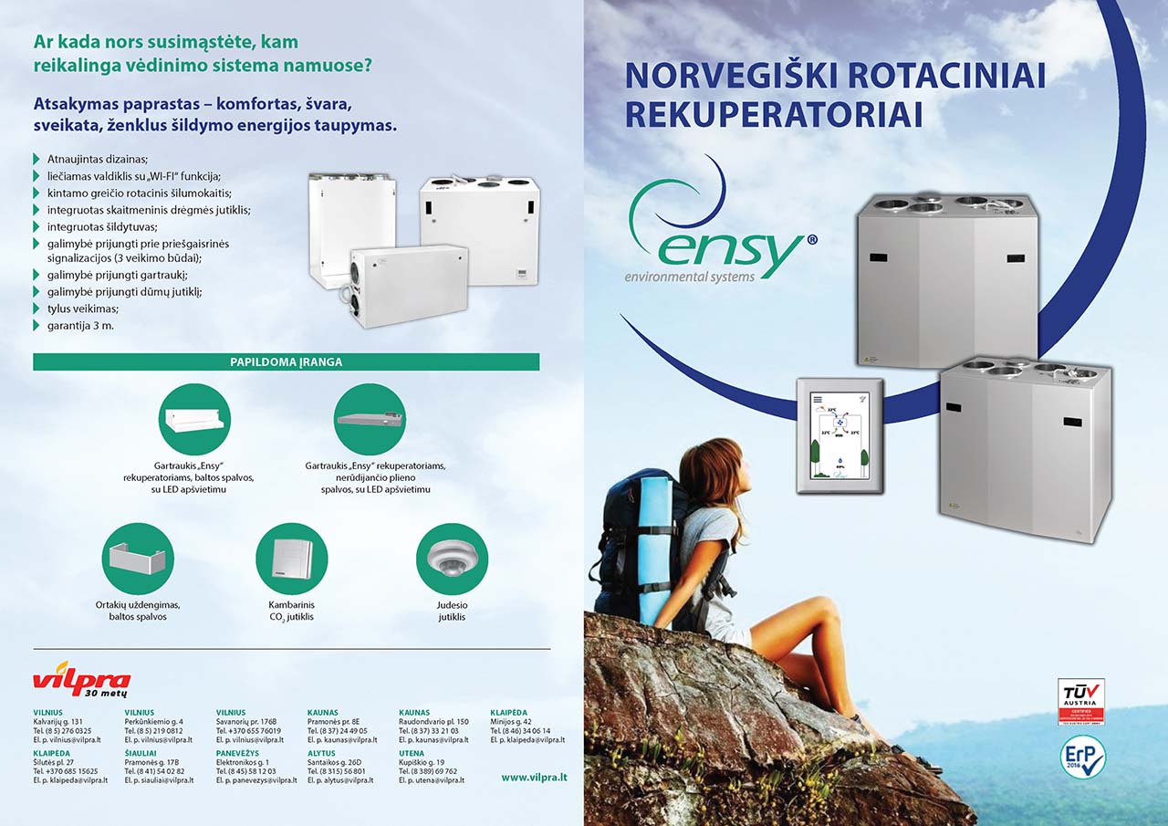 Norvegiški rotaciniai rekuperatoriai