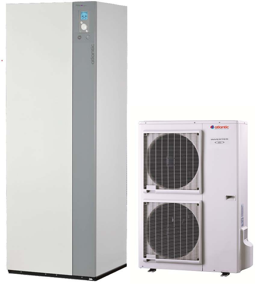 Šilumos siurblys oras/vanduo Atlantic Alfea Excellia Duo A.I. TRI 16 (024117, 700178, 075455)