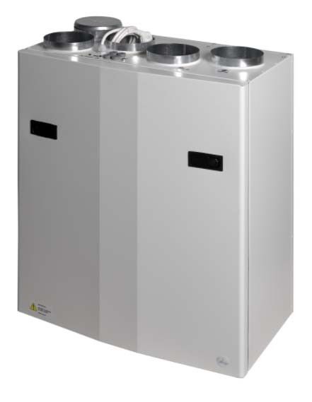 Rekuperatorius ENSY InoVent AHU-200V vert. kair.p. 260m³/h. Komplekte valdiklis su WI-FI